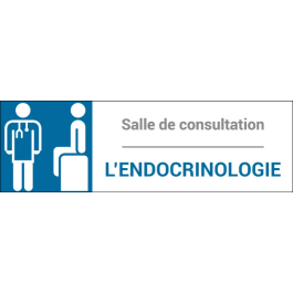 Plaque de porte classique Endocrinologie