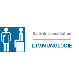 Plaque de porte classique Immunologie