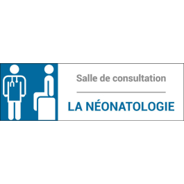 Plaque de porte classique Néonatologie