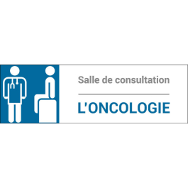 Plaque de porte classique Oncologie