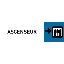 Plaque de porte classique Ascenseur
