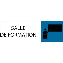 Plaque de porte classique Salle de formation