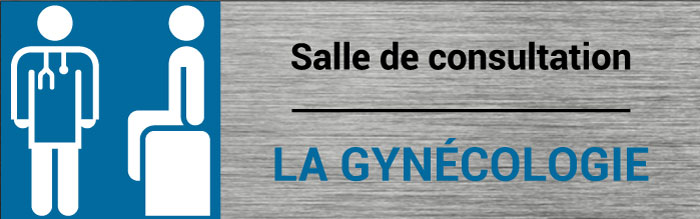 Plaque de porte Gynécologie