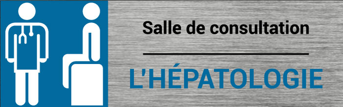 Plaque de porte Hépatologie