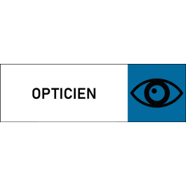 Plaque de porte classique Opticien