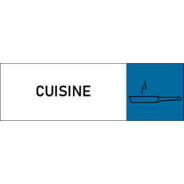 Plaque de porte classique Cuisine