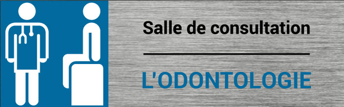 Plaque de porte Odontologie