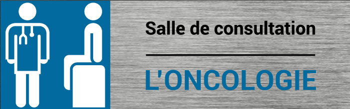 Plaque de porte Oncologie