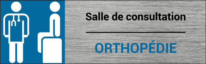 Plaque de porte Orthopédie