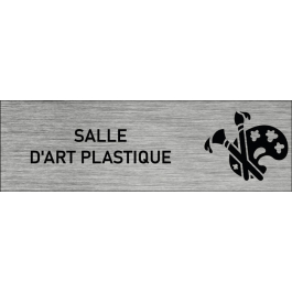 Plaque de porte Salle d'art plastique