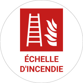 Panneau pictogramme Échelle d'incendie