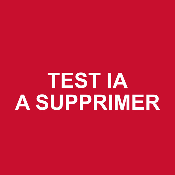 TEST IA - a supprimer