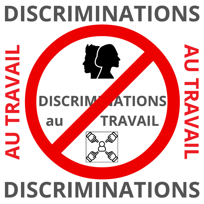 Affiche Non aux Discriminations au Travail