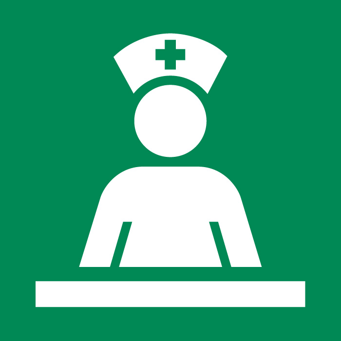Pictogramme bureau infirmière