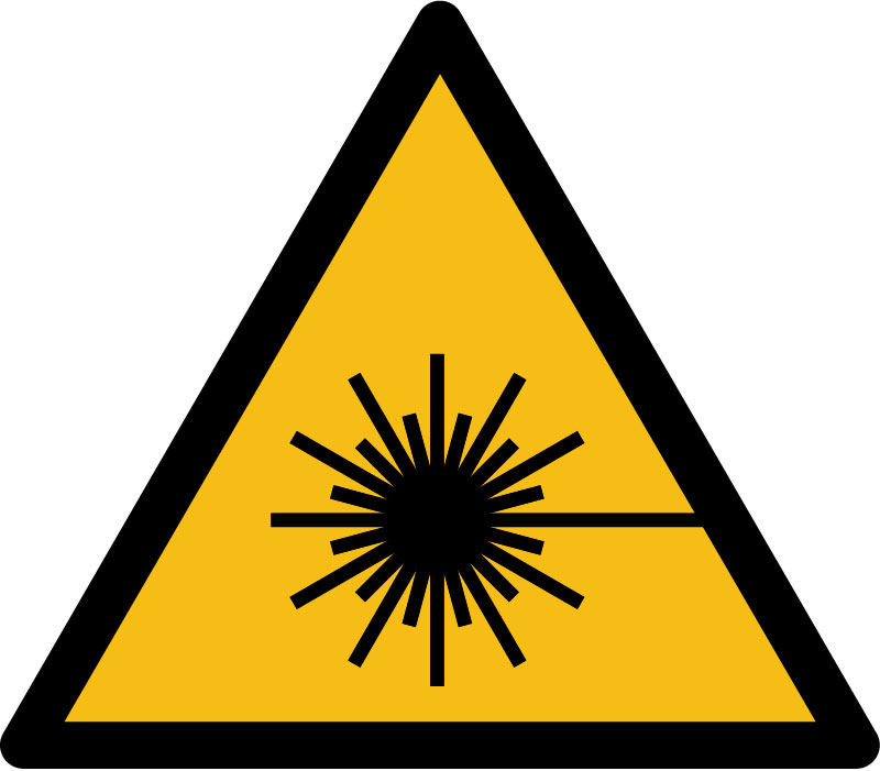 Panneau Rayonnement laser