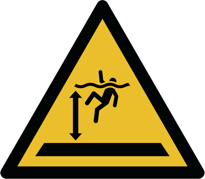 Panneau Eaux profondes 