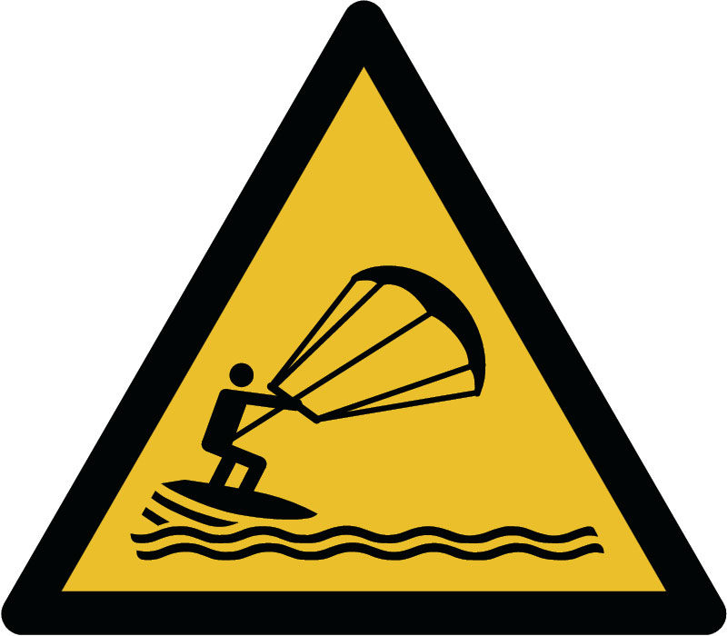 Panneau Pratique du kitesurf
