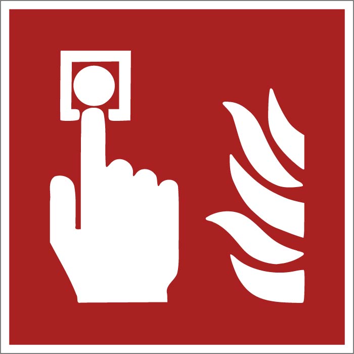 Panneau Point d'alarme incendie
