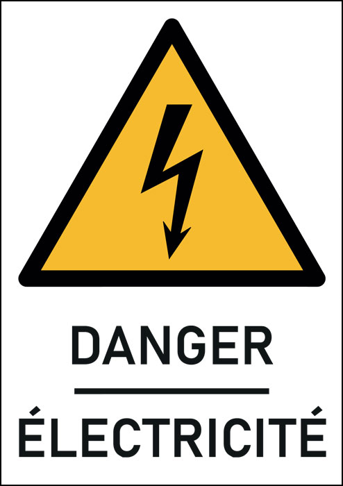 Panneau Électricité