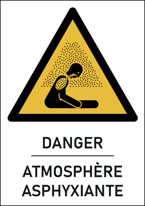 Panneau Atmosphère asphyxiante