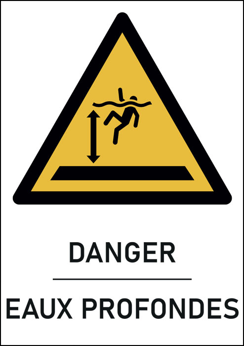 Panneau Eaux profondes