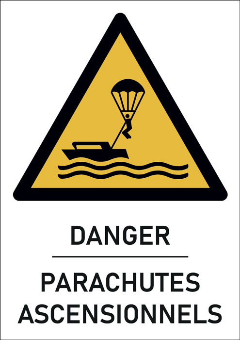 Panneau Parachutes ascensionnels 