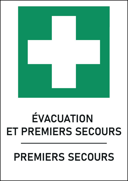 Panneau Premiers secours