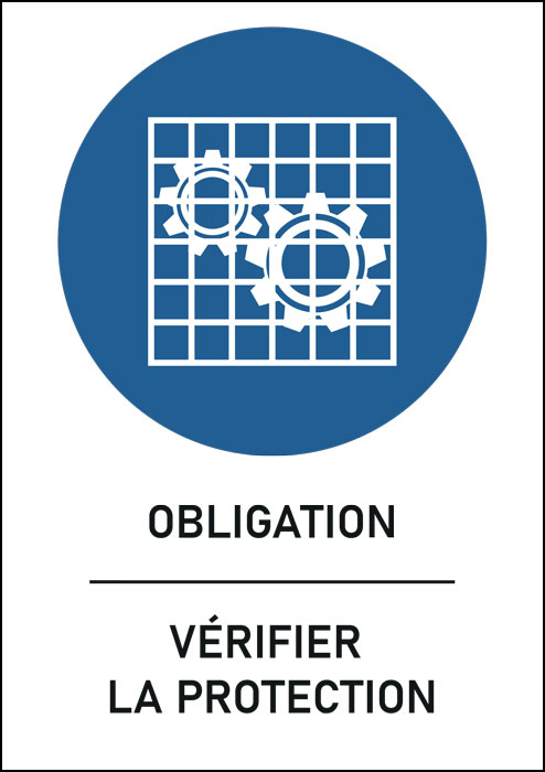 Panneau Vérifier la protection